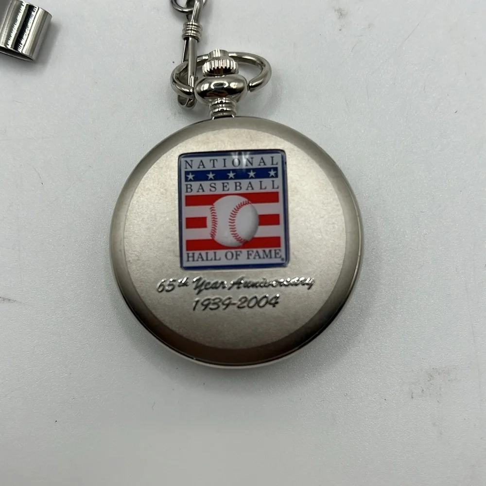 Vintage National Baseball Hall Of Fame Pocket Watch 65th Anniversary 39-04